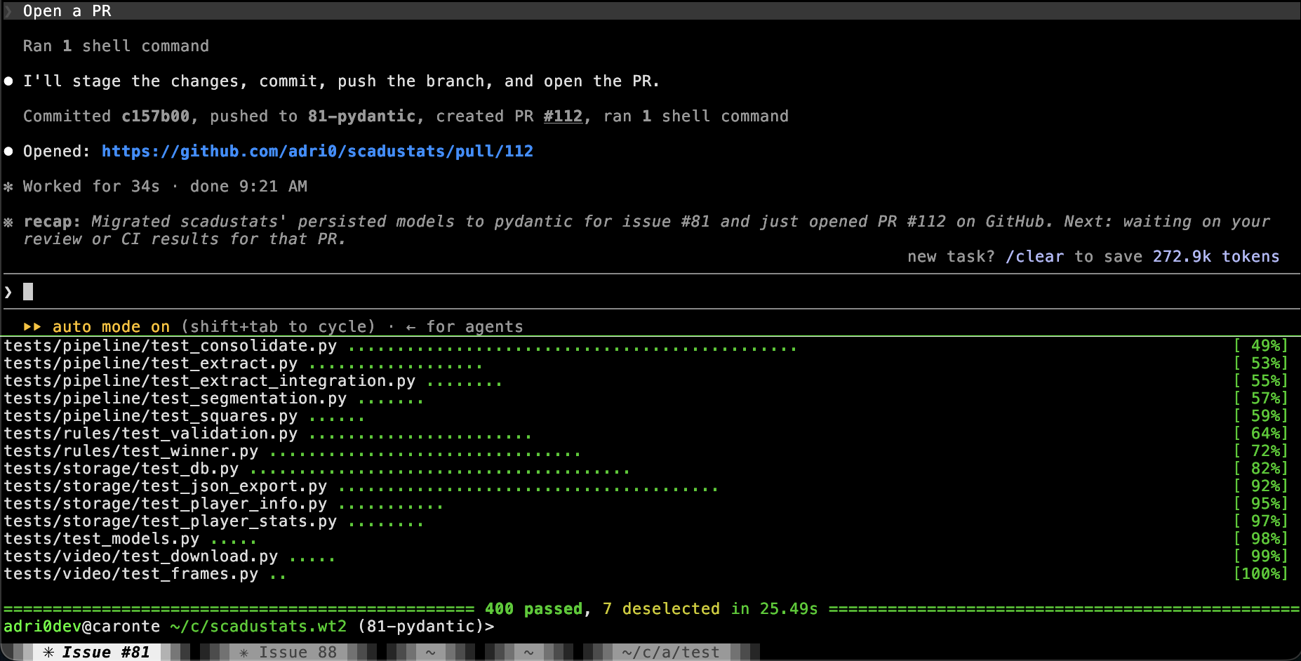 Many terminals
